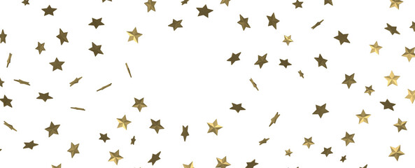 Cosmic Christmas Showers: Dynamic 3D Illustration of Descending Celestial Showers for the Holidays