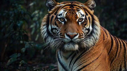 Fototapeta premium tiger in zoo HD 8K wallpaper Stock Photographic Image 