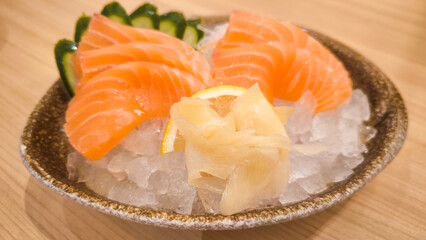 Sushi, Japanese food. Japanese national food.