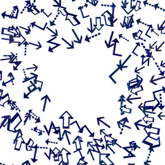 Abstract Gold Arrows Background