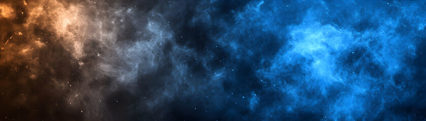 Fototapeta premium Cosmic Nebula Abstract Background