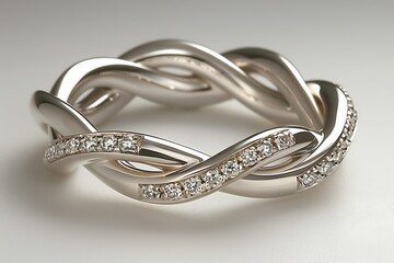 Exquisite Jewelry Rings with Sparkling Diamonds in a Luxurious Setting
