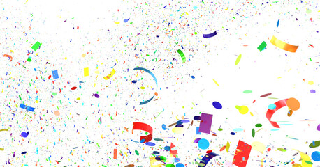 Abstract Gold Confetti Background