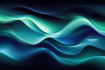 elegant abstract background with shades of dark blue green and turquoise featuring a gradient ombre effect that creates a luxurious and festive atmosphere
