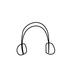 hand drawn music icon