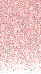 Red hearts scattered on white background.