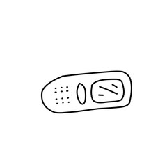 hand drawn music icon
