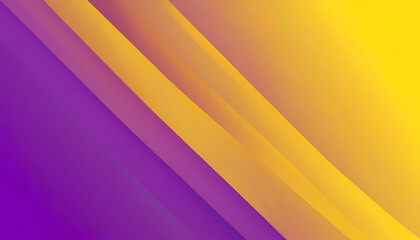 Abstract Purple and Yellow Diagonal Stripes Background