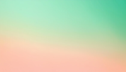 Pastel Green and Peach Gradient Background  Soft  Smooth  Blurry  Abstract Texture for Des