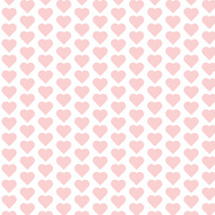 Heart shape love seamless pattern stock illustration