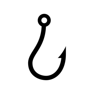 recommend clip art: Fishing hook icon design illustration