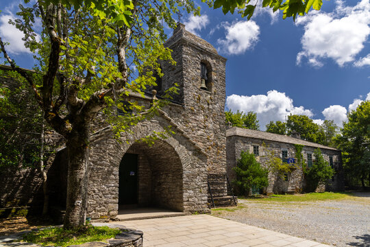 Church of Santa Maria de Cebreiro, Pedrafita do Cebreiro, Lugo province, Galicia, Spain