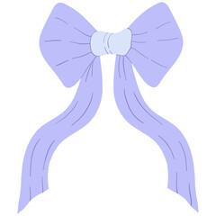Coquette bow Cute and pastel clipart design perfect for cards, decor, and creative projects