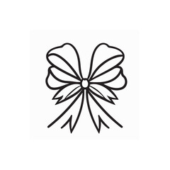 Butterfly Ribbon Vector Art. Butterfly Ribbon Element Collection Vector Image