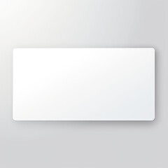 Sleek Professional White Business Card Template