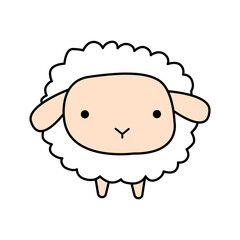 nice cartoon sheep