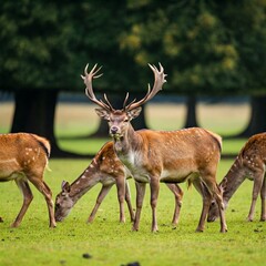 Fototapeta premium deer in the woods