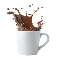 cup of coffee with chocolate