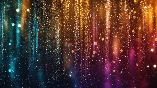 Glowing gradient backdrop showcasing vibrant teal and warm hues for creative inspiration