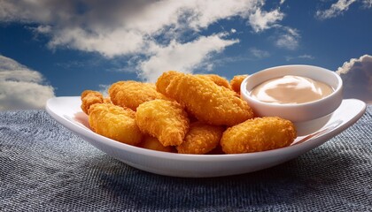 fried chicken nuggets