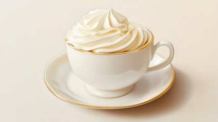 cup of coffee with cream