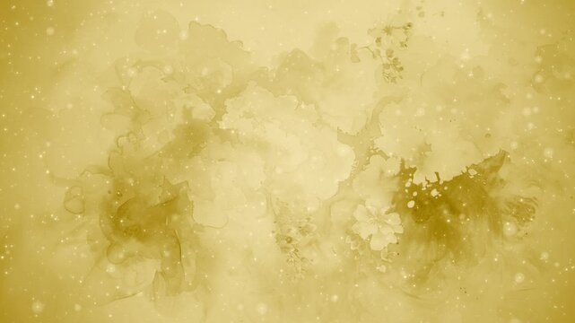 水彩 花模様 パーティクルBG222_05