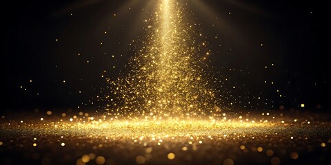 fountain in the night city