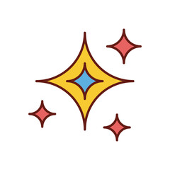 Obraz premium Glitter Effects vector icon