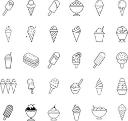 Delicious Ice Cream Treats Cones, Popsicles, Sundaes, and More