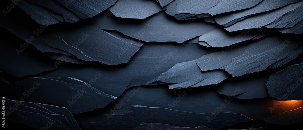 Poster abstract dark textured background with layered stone patterns and subtle light.