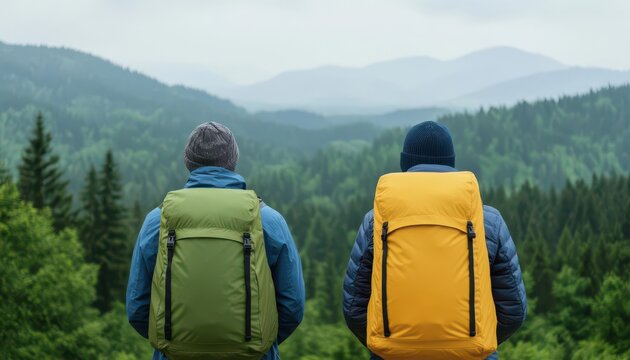 sustainable tourism concept. Leave-No-Trace Travel Guidelines Teaching tourists how to minimize their environmental impact while visiting natural sites