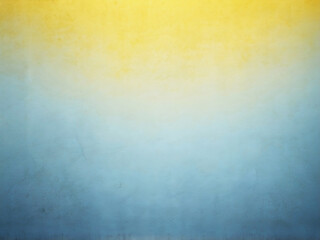 Fototapeta premium Soft blue and yellow gradient with grunge effect background