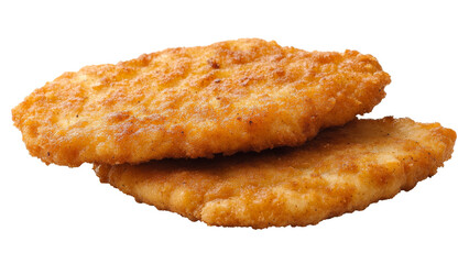 Crispy fried chicken fillets ready to enjoy