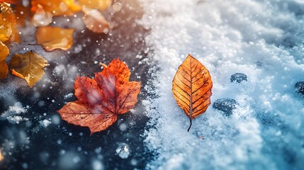 Seasons Transition: Autumn vs Winter
