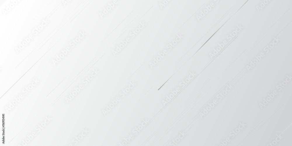 Poster White gradient diagonal stripe line background. Motion Line Gradient stripes layers. business background metallica shining vector. Abstract monochrome elegant geometric backdrop, modern design,Vector.