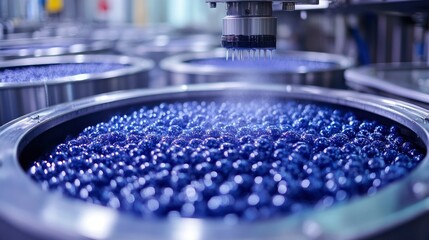 Industrial spray dryer converting liquid medications into powder form