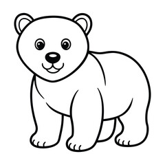 illustration of a cute bear

