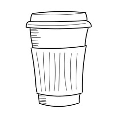 cup of coffee vector icon