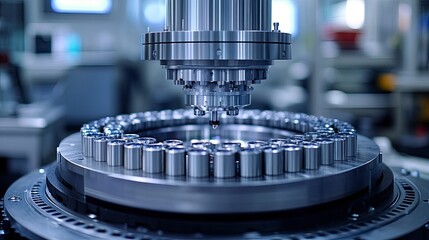 Industrial tablet friability tester evaluating product durability