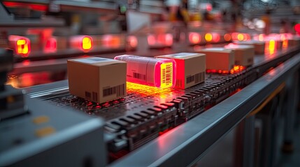 Automated serialization system printing tracking codes on packages