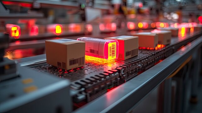 Automated serialization system printing tracking codes on packages