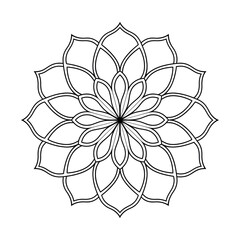 abstract floral ornament
