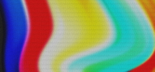 Obraz premium Radiant vibrant textures creating dynamic colorful wave effects