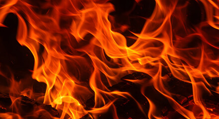 Fototapeta premium fire background