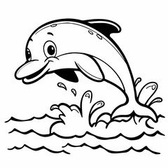 illustration of cartoon fish
