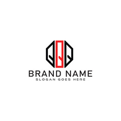 QQQ letter logo design. QQQ business and real estate monogram logo vector template.