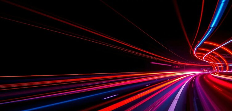 abstract background with lights