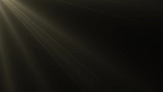 Warm Rays Motion Graphic For Flare Light Ray. Overlay, alpha channel.