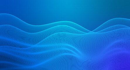blue abstract vector background