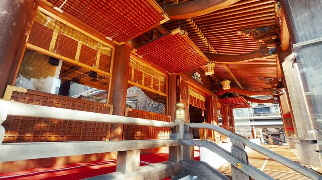 神田明神 御社殿 パンショット